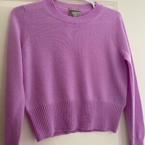Lilac/ Lavender  JCrew  100% Cashmere XS sweater brand new